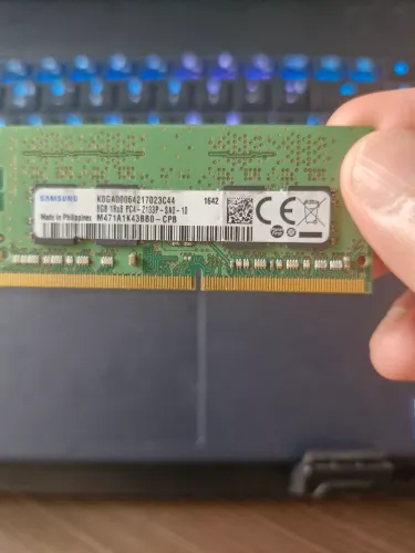 Memória DDR4 Sansubg 8gb 2133