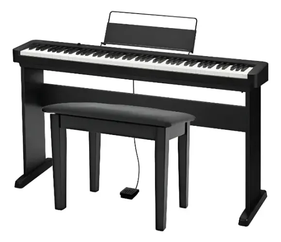 Kit Piano Digital Casio Cdp-s110 + Estante Cs-46 + Banqueta SATY