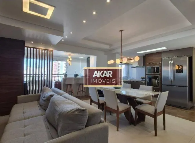 Apartamento com 3 dormitórios 2 Suítes à venda, 123m²- Centro - Santo André/SP