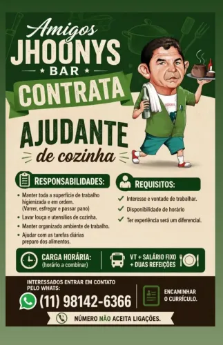 VAGA DE EMPREGO