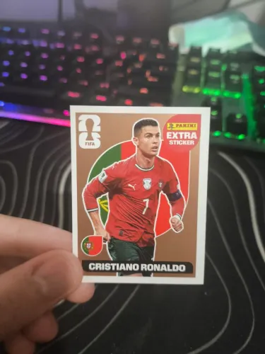 Figurinha Panini 2026 Cristino Ronaldo bronze