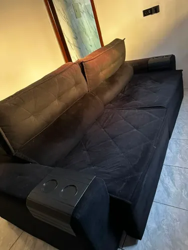 SOFÁ RETRÁTIL E RECLINÁVEL 2.62 METROS