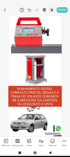 Alinhamento para automóveis 