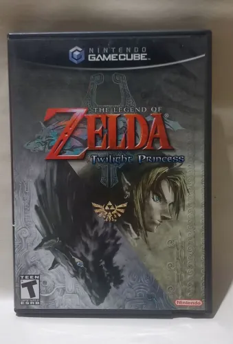 Zelda twilight princess gamecube original usada