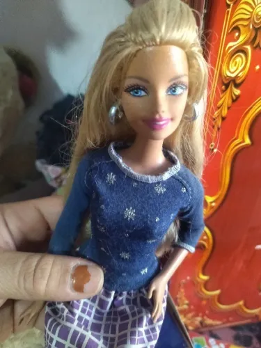 Boneca Barbie linda de coleção