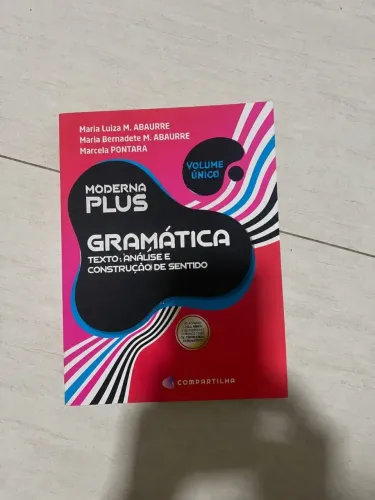 Livro de Gramática Moderna Plus