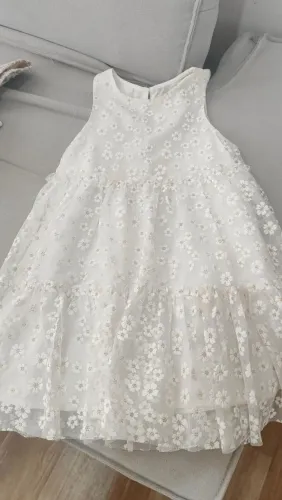 Vestido de renda branco