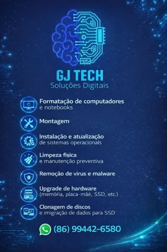 Técnico de informática | Instalação de SSD | Formatação | Limpeza de PC