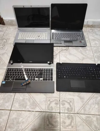 Lote de notebooks para peças