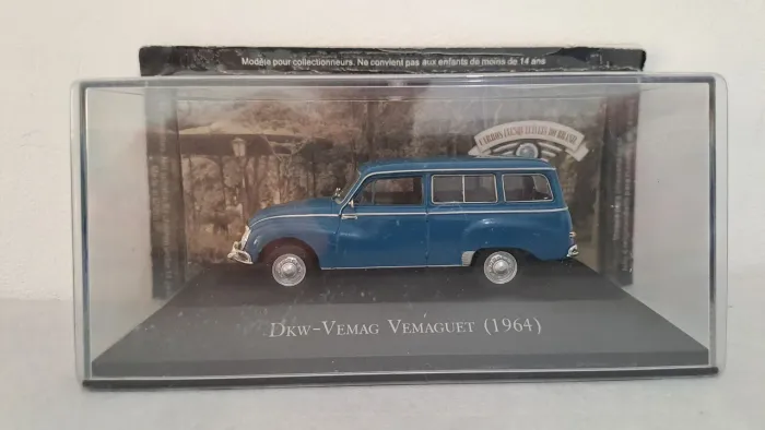 * MT DKW 1:43 Vemag Vemaguete 1964 Carros Inesquecíveis do Brasil Lacrado no Blister!!!