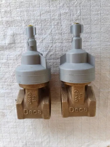 Kit 2 Registros de Gaveta Deca 1 1/2" metálicos - novos!