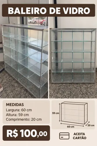 Baleiro de vidro