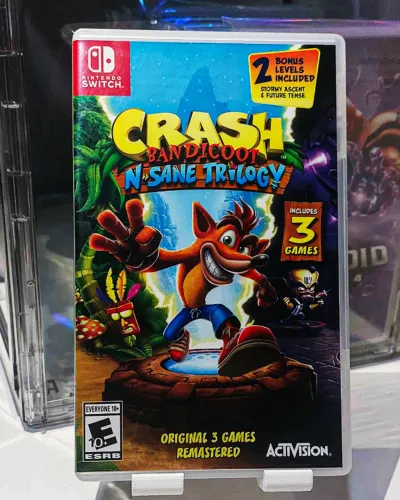 Crash Bandicoot N. Sane Trilogy Nintendo Switch Original