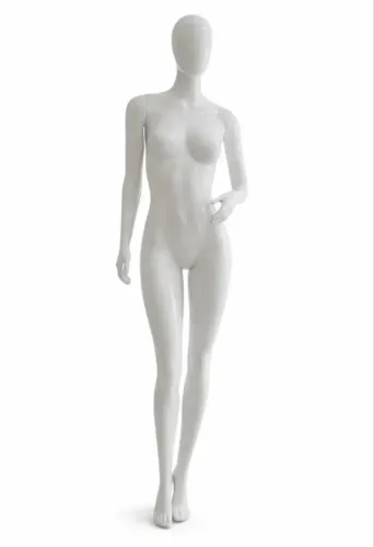 Manequim de fibra de vidro, semi novo feminino