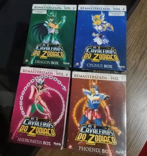 Dvd os Cavaleiros do Zodíaco