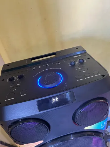 Vendo uma Caixa De Som Torre Double 12 Pol 2300w Bluetooth Cor Preto Pulse