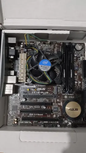 Kit, processador, placa mãe e memória RAM