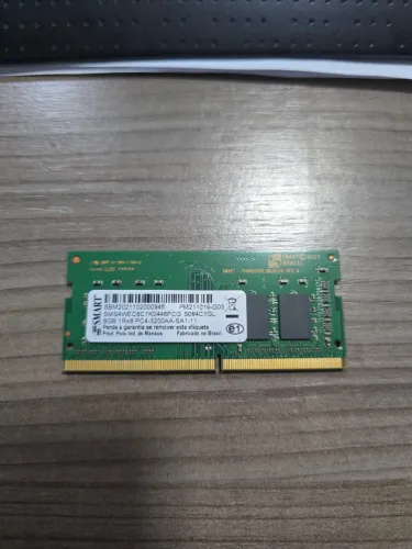 Memória SMART 8GB DDR4 3200MHz Notebook SODIMM PC4-3200AA Original