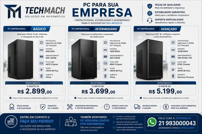 Computadores para sua empresa