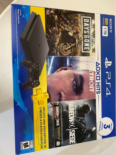 PlayStation 4 Slim 1TB + Jogos + Caixa Original