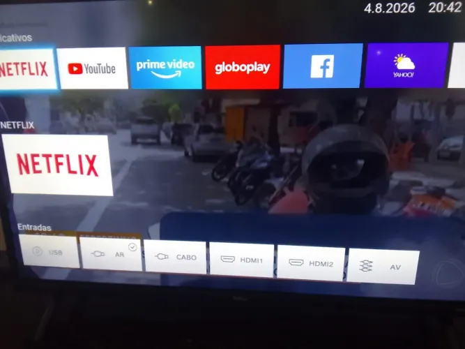 32 polegadas smart Philco tudo funcionando pegue controle