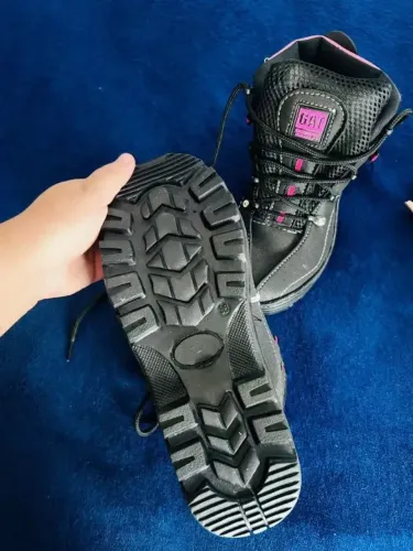 Bota Coturno Adventure Feminino Tênis Cano Curto Preto Rosa do 33 ao 40