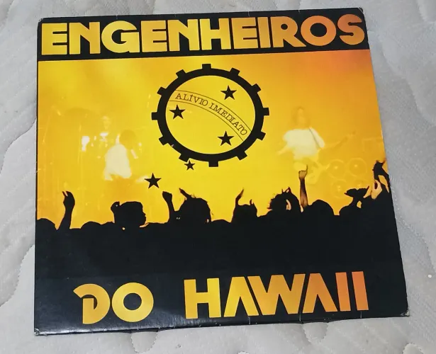 LP Engenheiros do Hawaii - Alívio Imediato (1989) Completo + Encarte