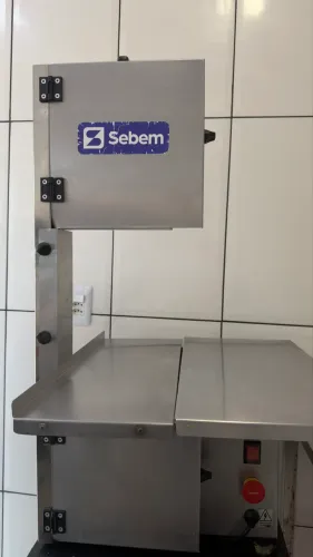 Máquina de Serra para Carne Total Inox 3 em 1 com Moedor - Sebem: