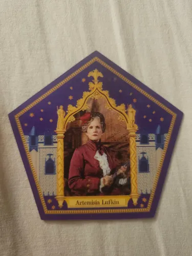 Card Sapo de Chocolate Artemisia Lufkin (Harry Potter)<br>