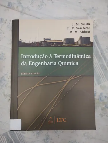 Introdução a termodinâmica da engenharia química, 7° edição 