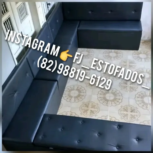 Puffs baú pra sua barbearia ? salão de beleza escritório etc whatsapp *