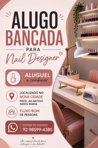 Bancada pra manicure