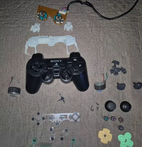 2 Carcaça Série A | Playstation 2 Controle
