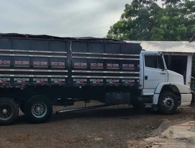 Mercedes Benz 1620 truck carroceria graneleira