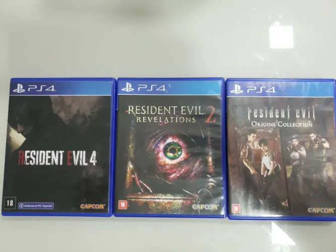COLEÇÃO RESIDENT EVIL PS4