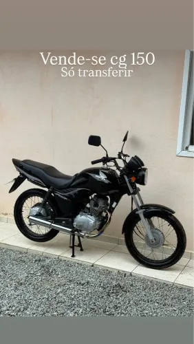 Cg fan 150 moto de procedência 