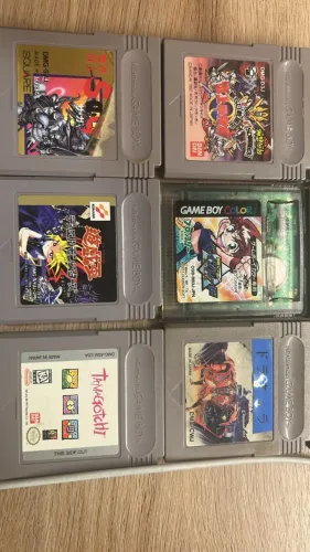 Jogos de Game Boy e Game Boy Color Originais