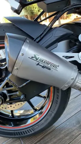 Ponteira Akrapovic Inox Carbono S1000r E S1000rr