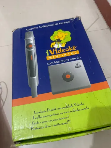 Ivideokê Mini 8162 - Karaokê Funcionando Perfeitamente