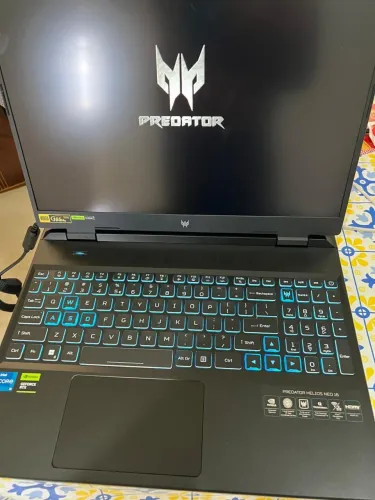 Notebook Acer game 64gb 1T ssd RTX 4050 6Gb, novo nunca usado, 18x no cartão sem juros