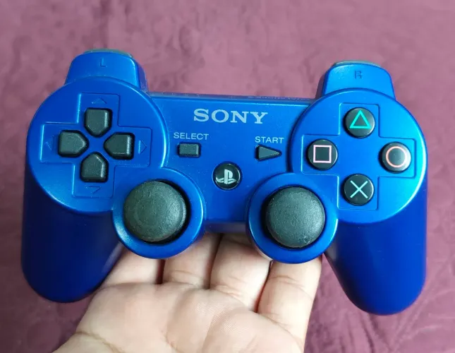 Controle azul Playstation 3 original