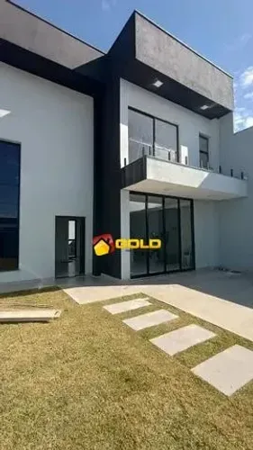 Casa para Venda em Uberlândia, Loteamento Portal do Vale II, 2 dormitórios, 2 suítes, 3 ba