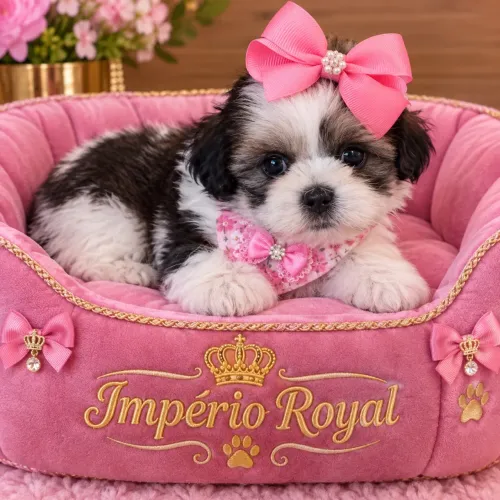 Shihtzu Fêmea Linda,Vacinação Importada e Desverminada