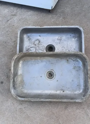 Cuba de inox retangular diversos tamanhos