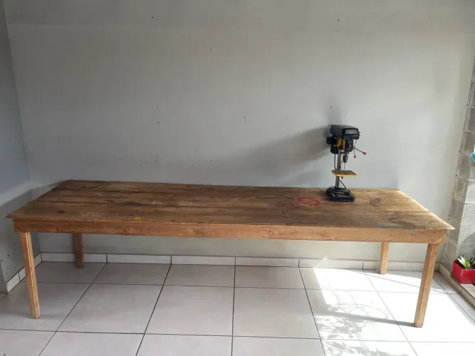 Mesa rústica 3 metros 