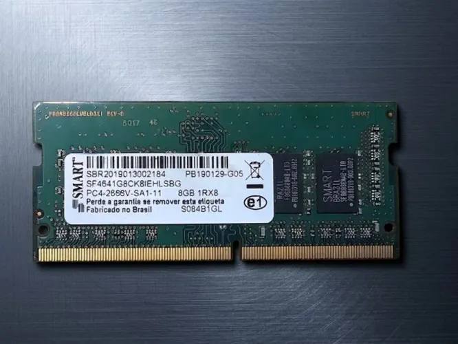 Memória 8GB DDR4 Smart 2666Mhz Notebook MiniPC