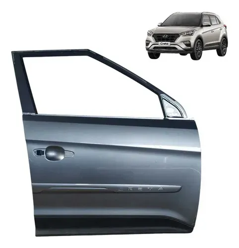 Porta Hyundai Creta 2017 A 2021  Dianteira Direita Dianteira Direito Cinza