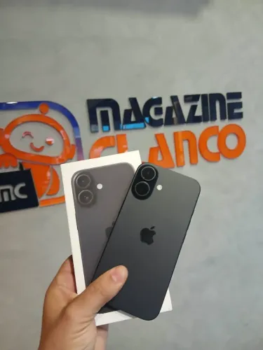 IPHONE 16 128GB - 90% de bateria - Preto.