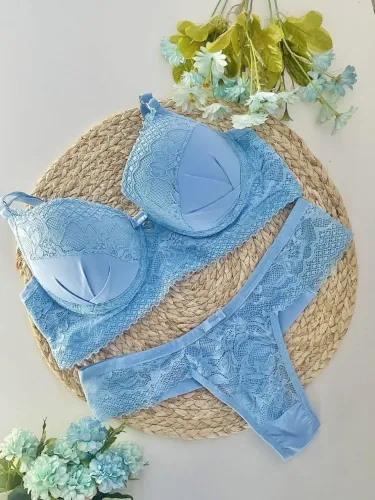 Conjunto sutiã e calcinha <br>P ao GG <br>39,90
