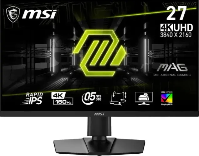 Monitor Msi Mag274upf E2 27 Polegadas 4k 160HZ IPS